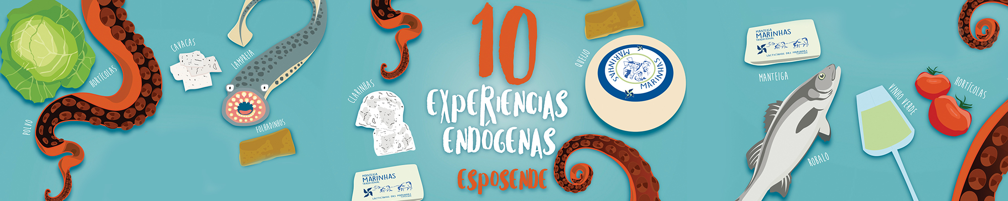 10 experiências endógenas à mesa de Esposende