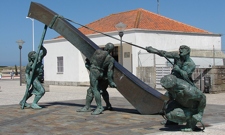 À l'homme de la mer d'Esposende