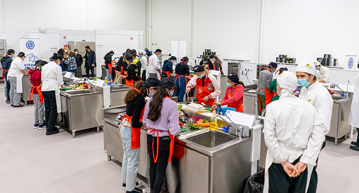 Concurso Fish Chefe desafia alunos a confecionar pratos de peixe